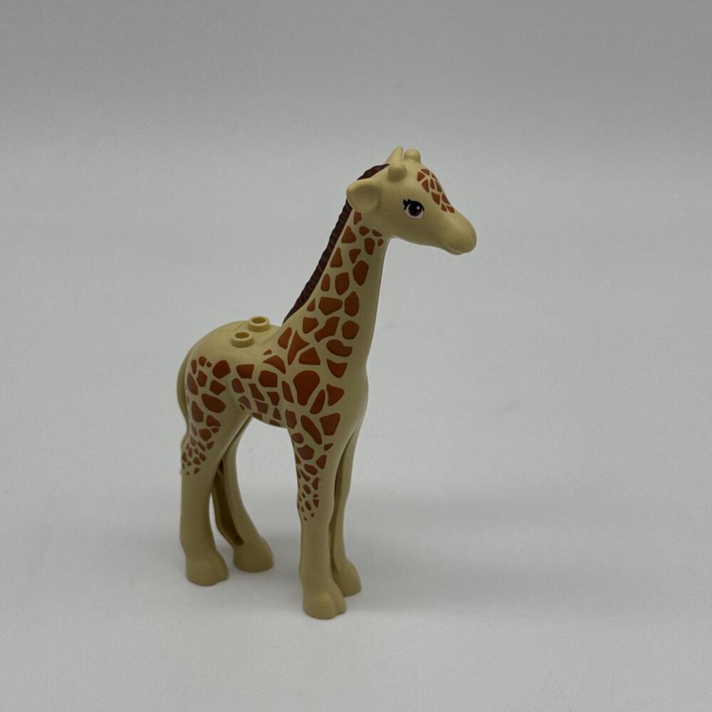 Lego Friends Minifigure Animal Giraffe Reddish Brown Mane 41717
